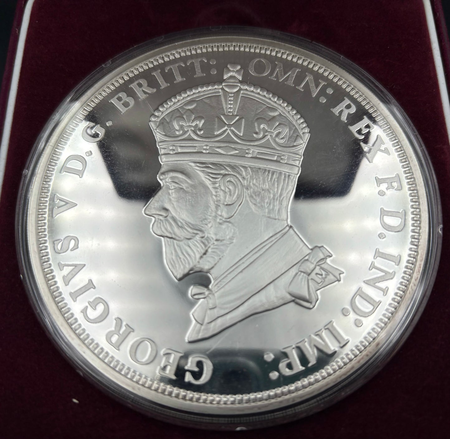 Rare 1927 Canberra Florin Replica - 460g .999 Silver