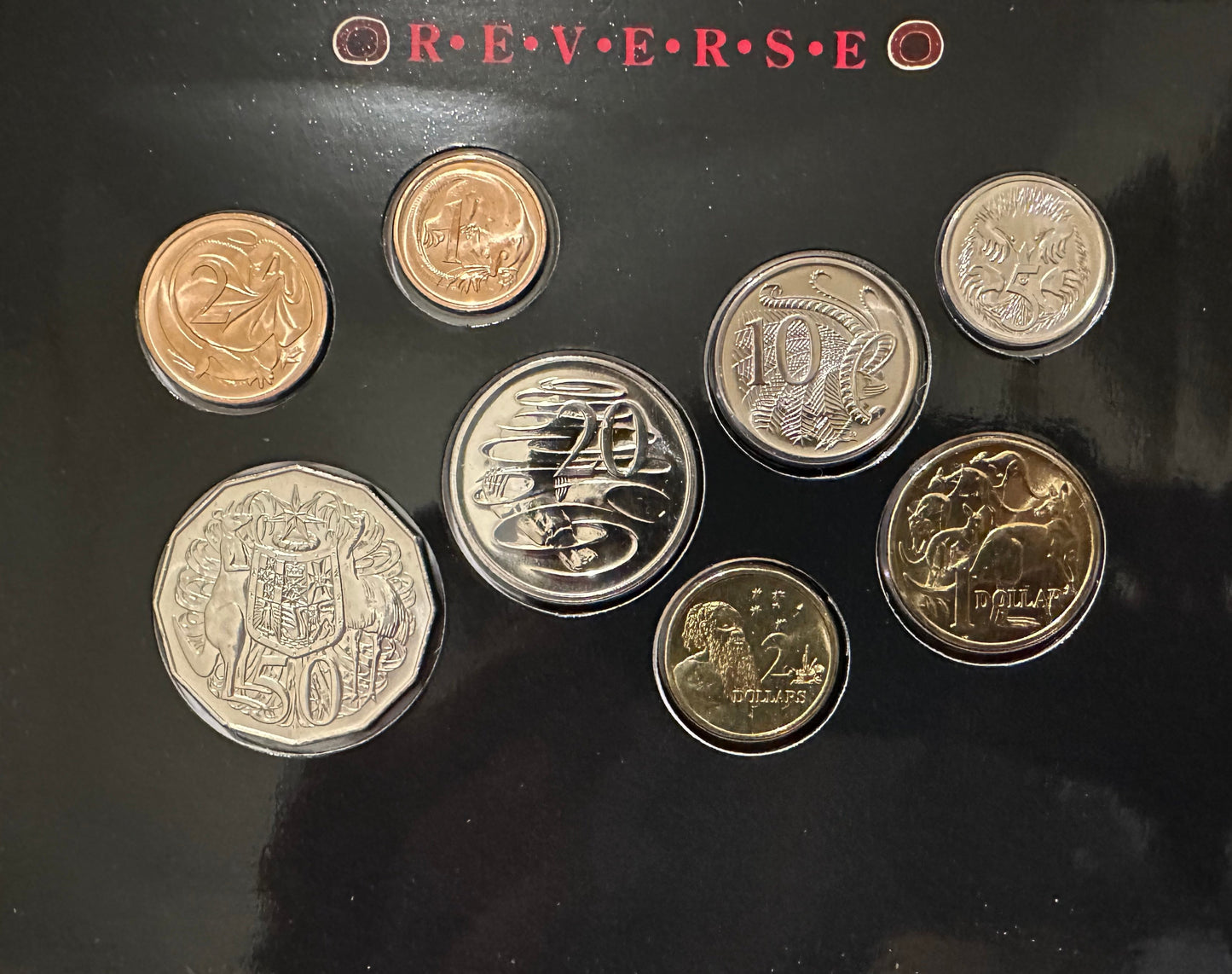 1990 Royal Australian Mint Uncirculated Eight Coin Year Set