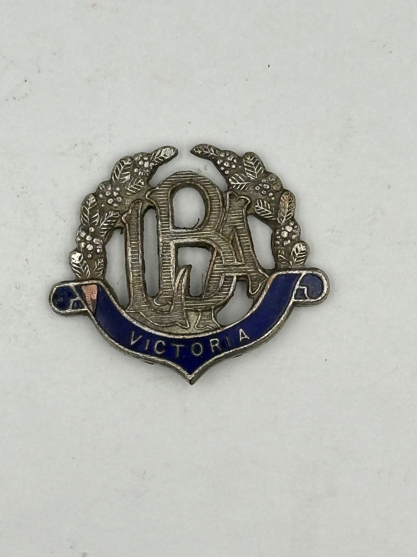 Vintage Lawn Bowls Association Victoria LBA FOB Badge - Pin by Swann & Hudson