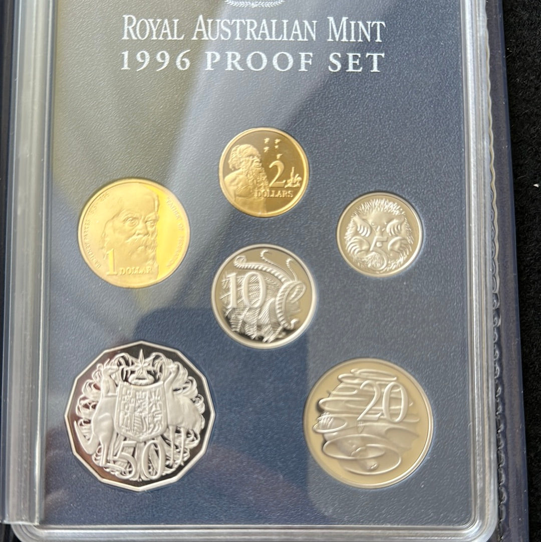 1996 Royal Australian Mint 6 Coin Proof Set