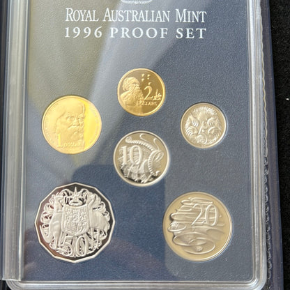 1996 Royal Australian Mint 6 Coin Proof Set