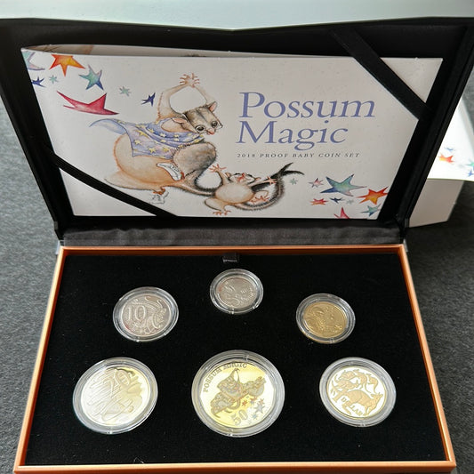 2018 Possum Magic Baby Proof Coin Set