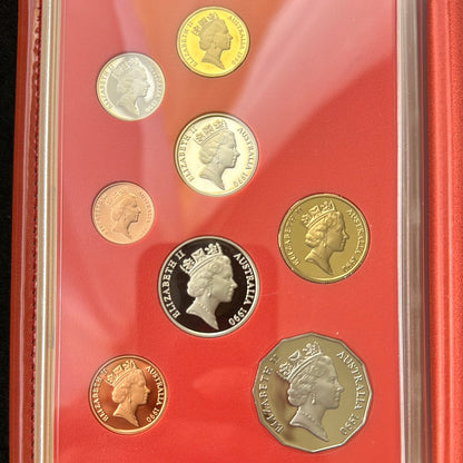 1990 Royal Australian mint 8 coin Proof Set