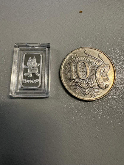 Mini Fractional Silver 1 gram Bar - Bingo