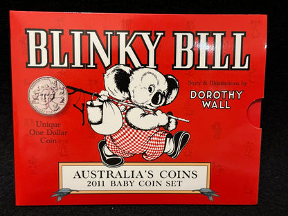 2011 Royal Australian Mint Blinky Bill Baby Coin Set