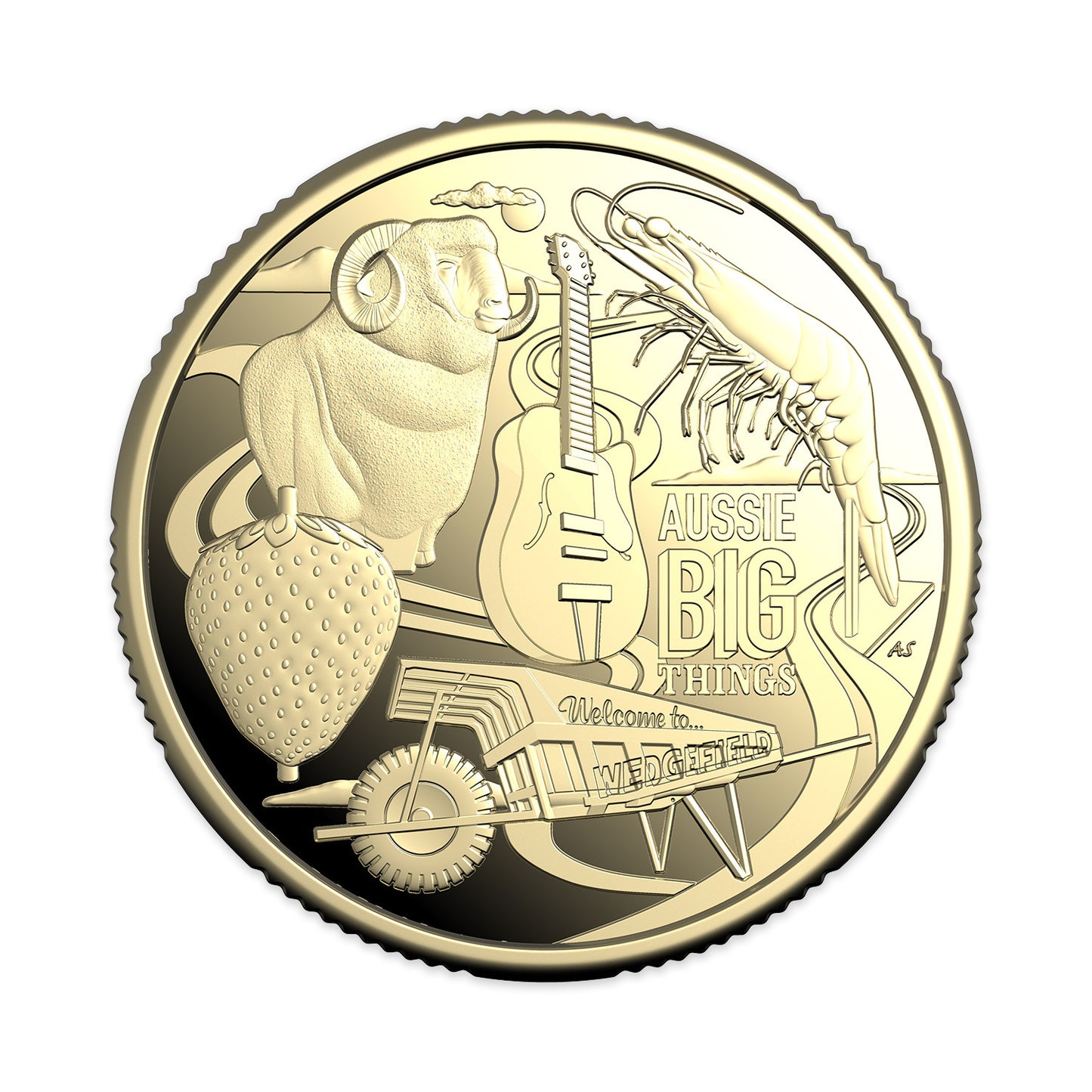 2025 Aussie Big Things $1 Coin Pair - Uncirculated from RAM bag