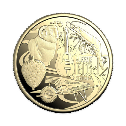 2025 Aussie Big Things $1 Coin Pair - Uncirculated from RAM bag