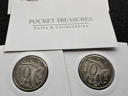 2016 Australian 10 Cent Changeover Coin Uncirculated from mint bag