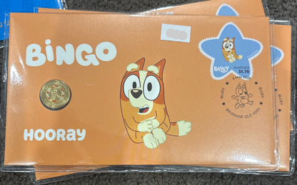 2026 $2 Bingo ‘Hooray’ Coloured Stamp and Coin Cover PNC