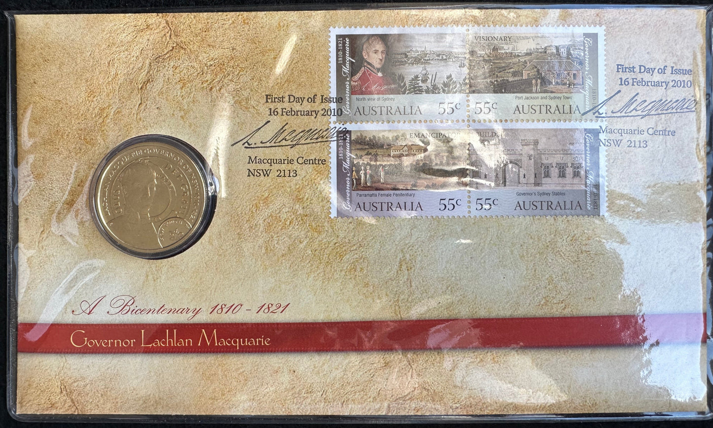 2010 $1 Governor Lachlan Macquarie PNC