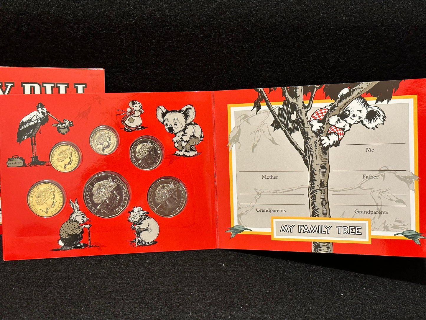 2011 Royal Australian Mint Blinky Bill Baby Coin Set