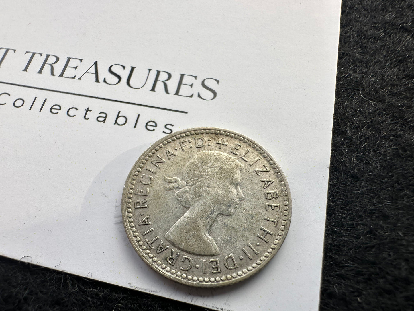 1961 Australian Sixpence - 50% Silver