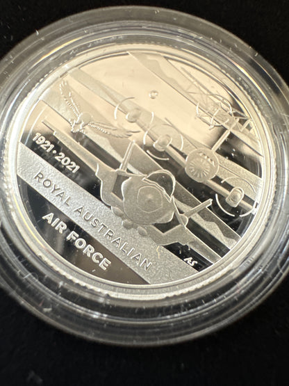 2021 Australia RAM $1 C Mintmark Silver Proof Coin – Heroes of the Sky