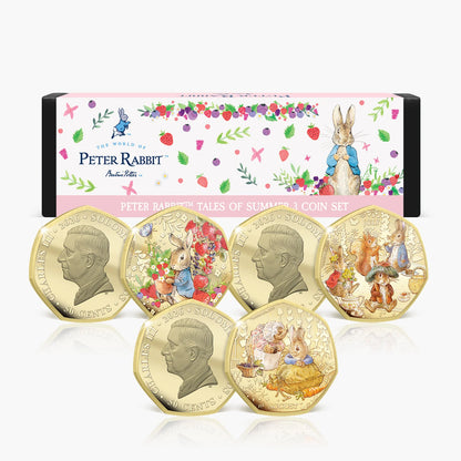 2026 Peter Rabbit Tales of Summer Limited Edition Three-Coin Box Set