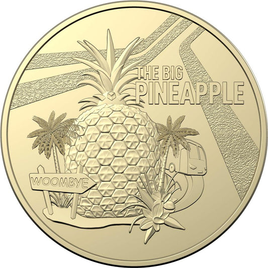 2023 $1 Aussie Big Things – The Big Pineapple Uncirculated Coin from mint bag