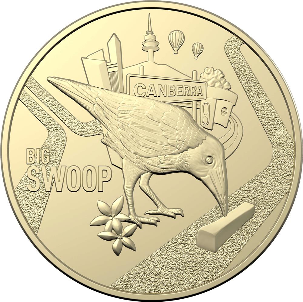 2023 $1 Aussie Big Things – The Big Swoop Uncirculated Coin from mint bag