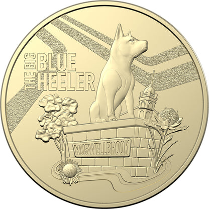 2023 $1 Aussie Big Things – The Big Blue Heeler Uncirculated Coin from mint bag