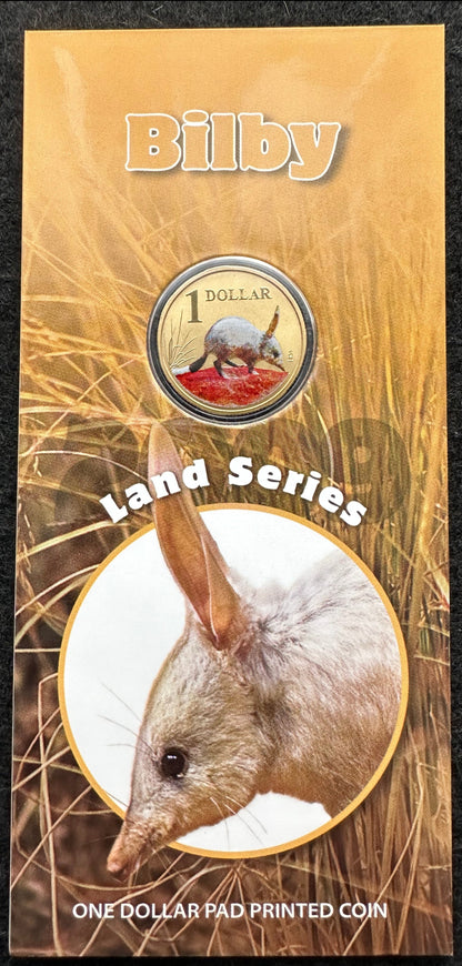 2009 Land Series - Bilby One Dollar ($1) Uncirculated Australian Decimal Coin