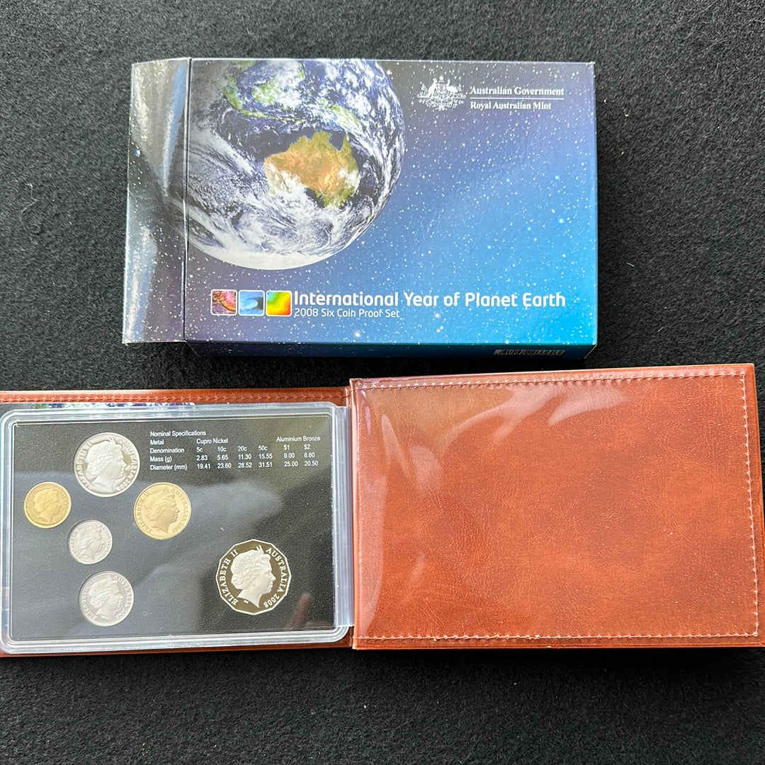 2008 Royal Australian Mint 6 coin Proof Set