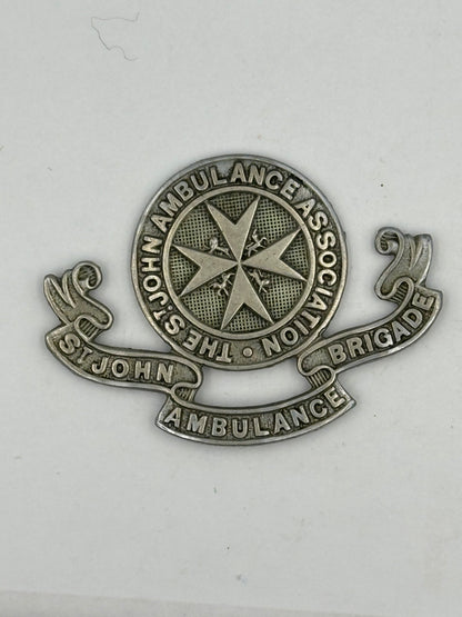 Vintage St John Ambulance Brigade Badge