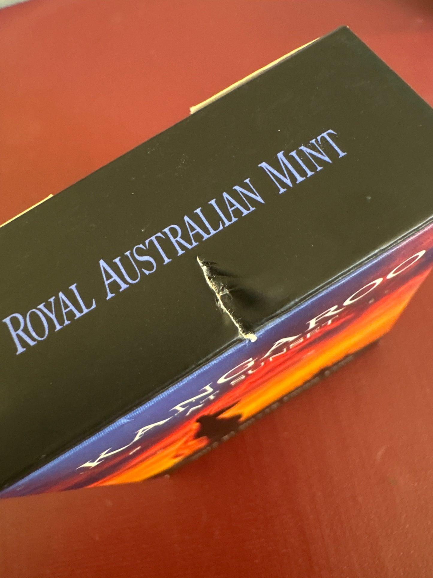 2012 $1 Kangaroo at Sunset Silver Proof Coin