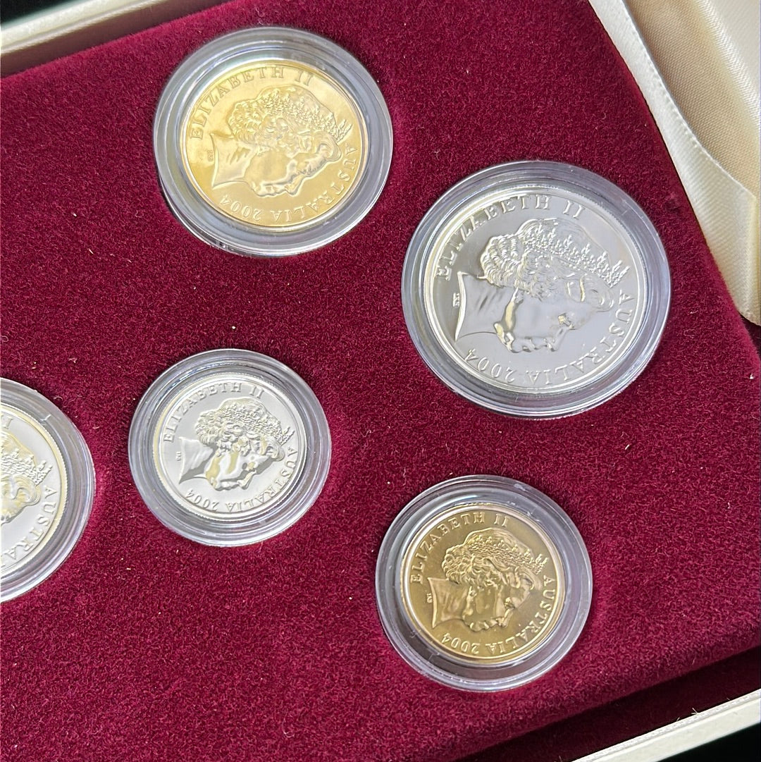 2004 Royal Australian Mint Wedding Coin Set