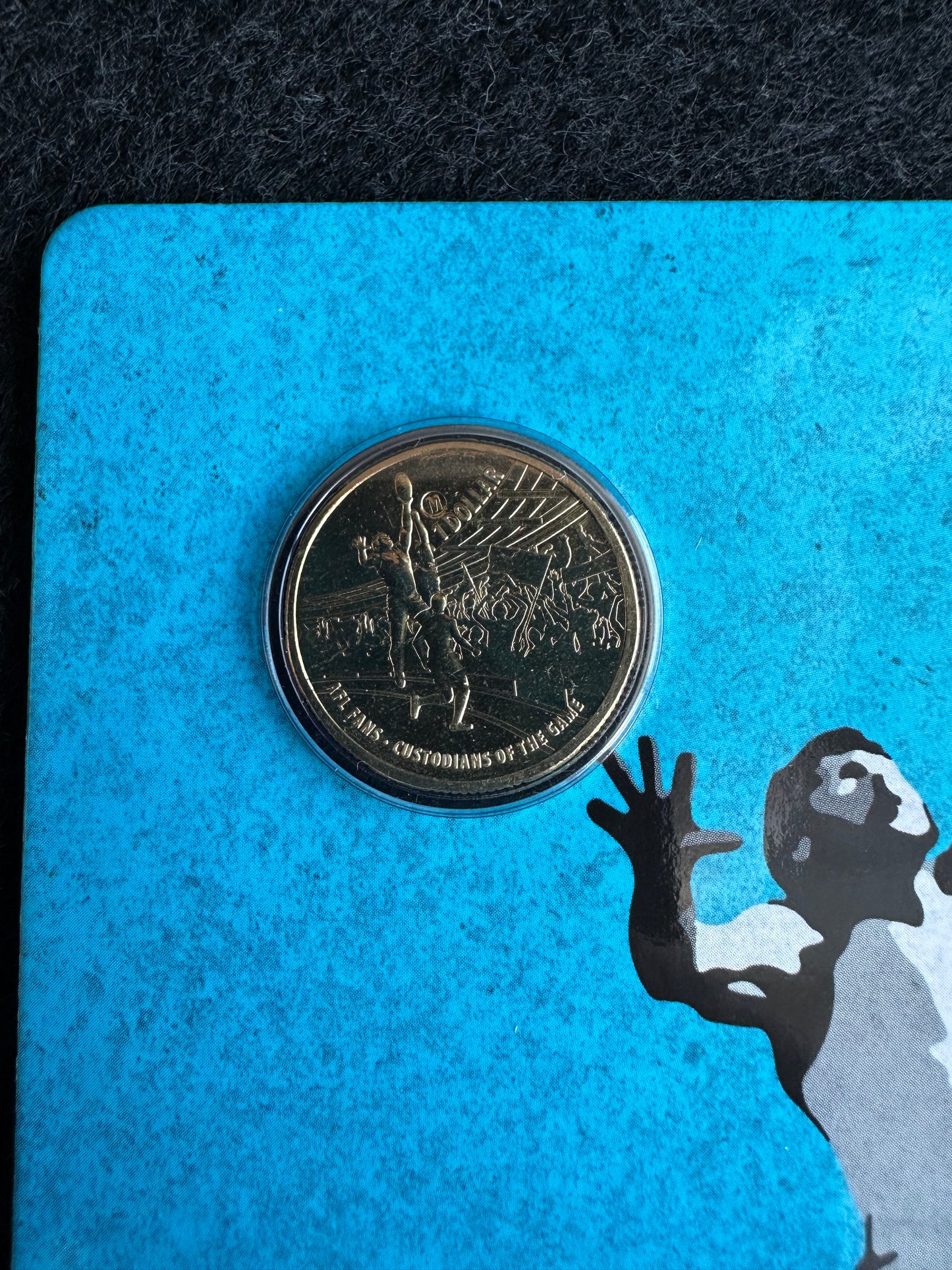 2015 $1 AFL Custodians of the Game carded coin