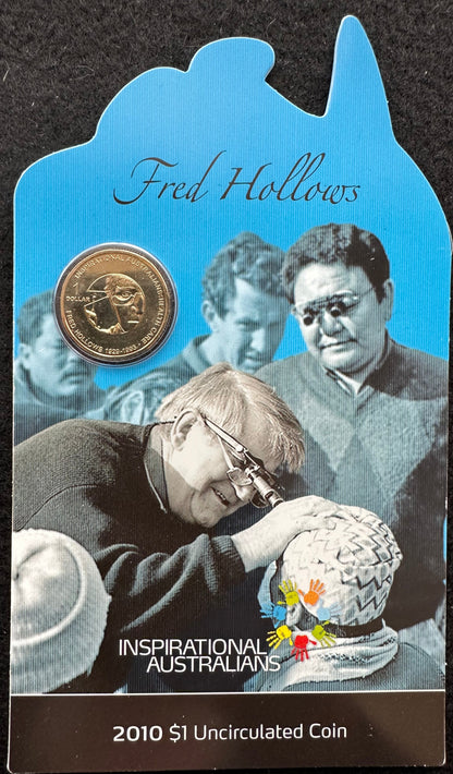 2010 $1 Inspirational Australians PNC - Fred Hollows