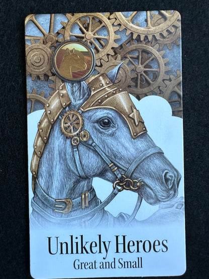 2015 $1 Dollar Unlikely Heroes Great & Small - Sandy the War Horse UNC