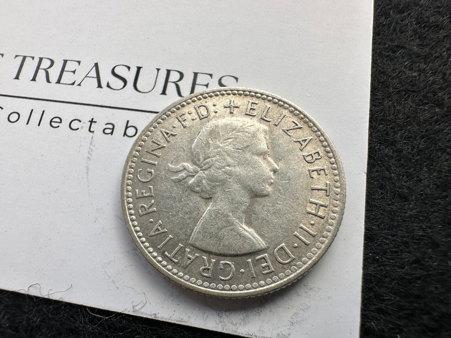 1958 Australian Shilling - 50% Silver