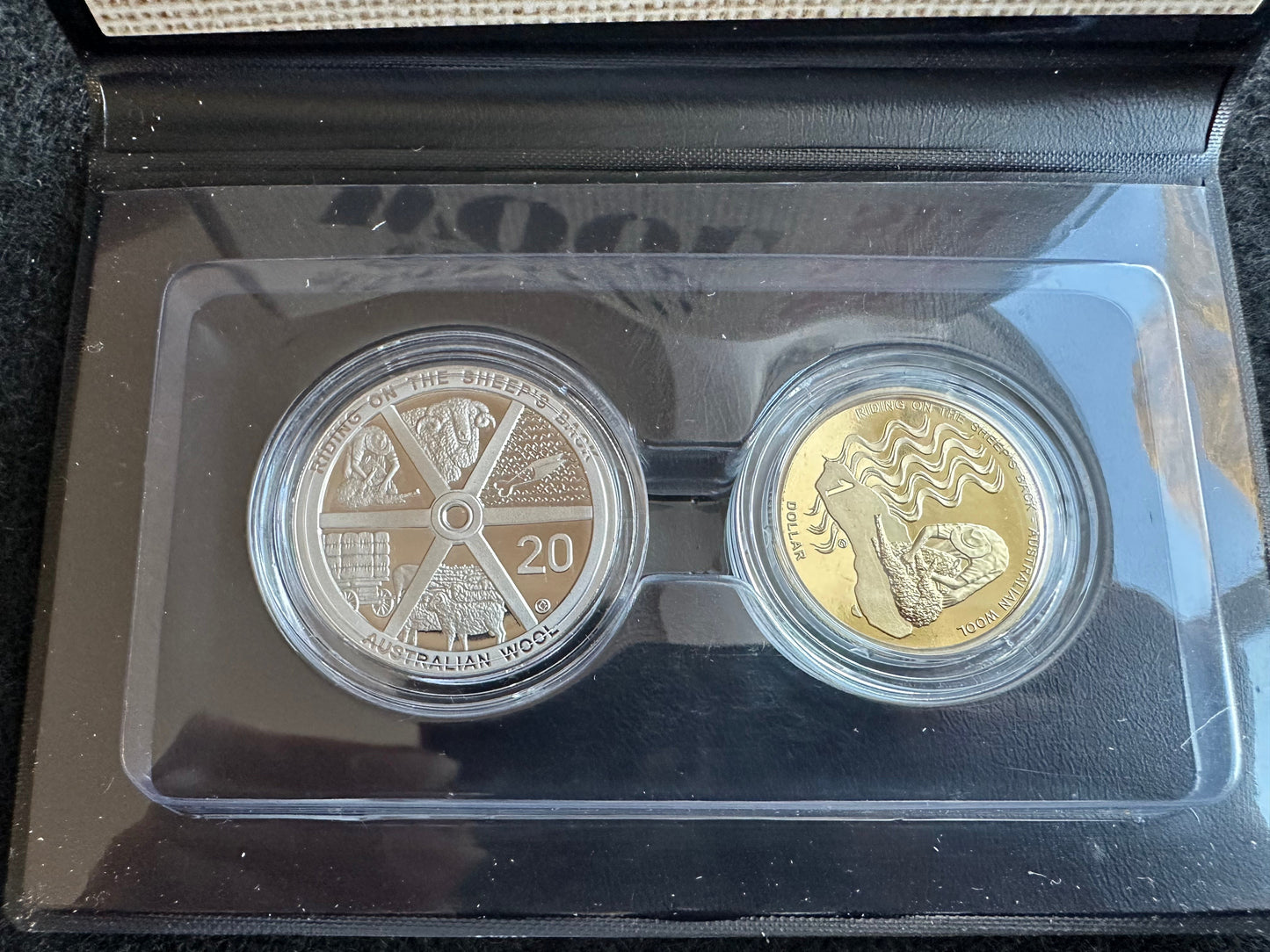 2011 Australian Wool 2 Coin Proof Set