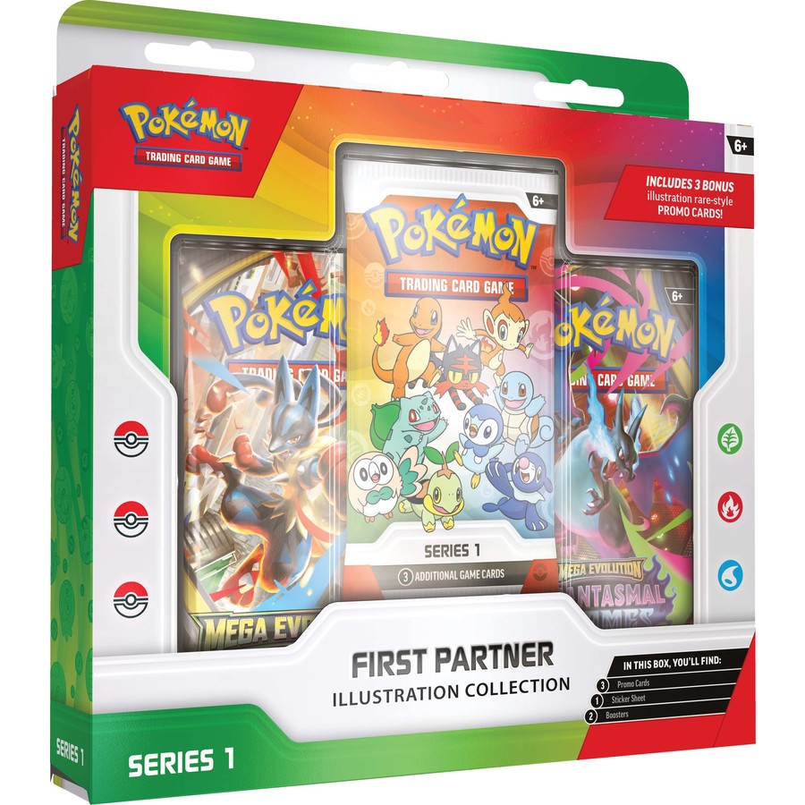 COMING SOON | Pokémon TCG: First Partner Illustration Collection - Series 1