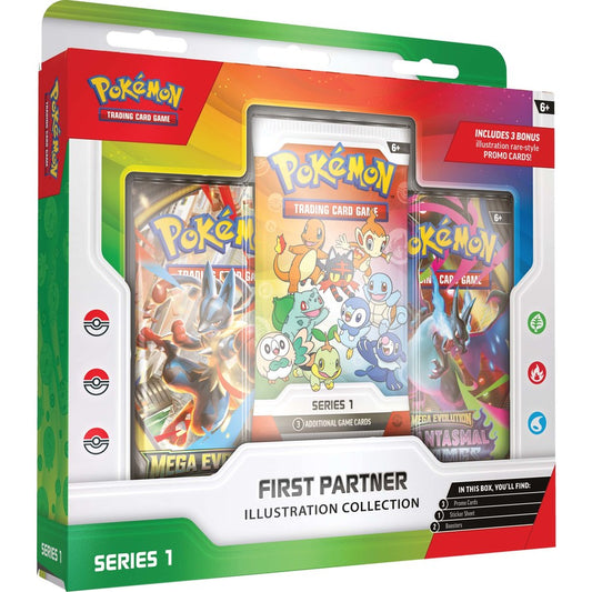 COMING SOON | Pokémon TCG: First Partner Illustration Collection - Series 1