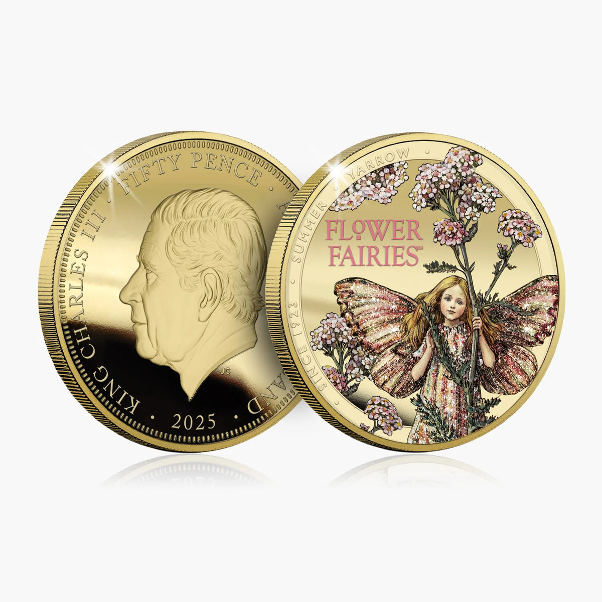 2025 Flower Fairies Blossoms and Branches – Yarrow Coin