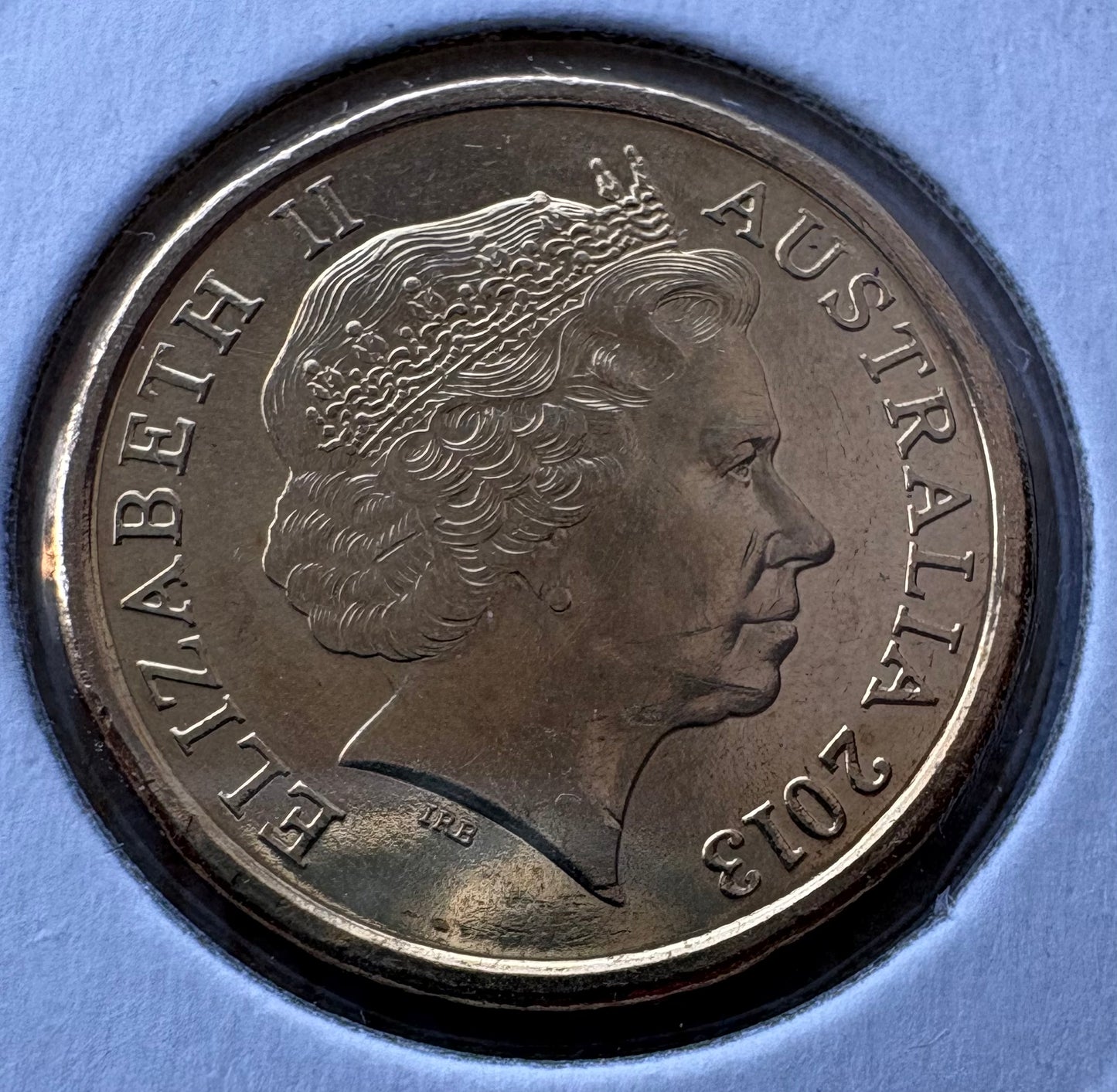 2013 Australian $2 PURPLE Queens Coronation coin - UNCIRCULATED