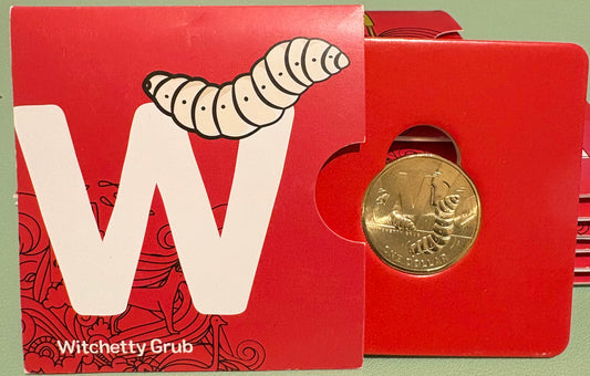 2021 $1 The Great Aussie Coin Hunt 2 - W for Witchetty Grub