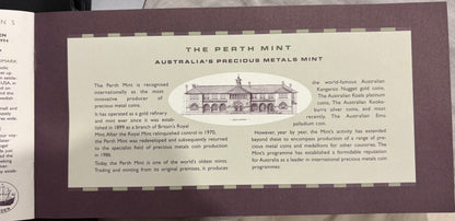 1996-1998 Australia Silver 15-Coin Set – European Country Privy Mark Collection