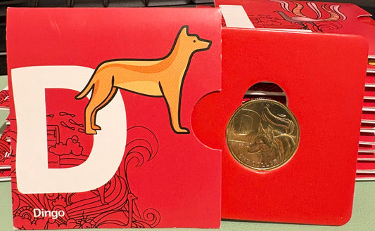 2021 $1 The Great Aussie Coin Hunt 2 - D for Dingo