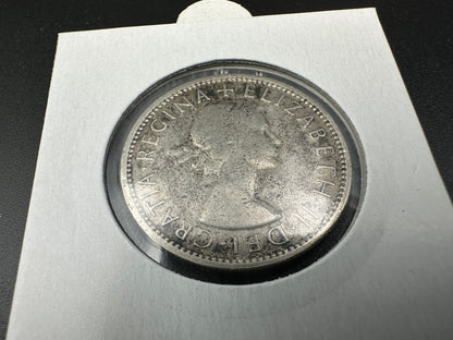 1954 COA Florin - 50% Silver