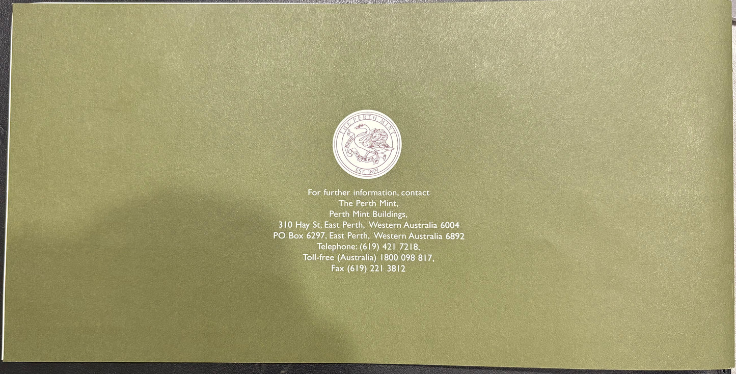 1996-1998 Australia Silver 15-Coin Set – European Country Privy Mark Collection