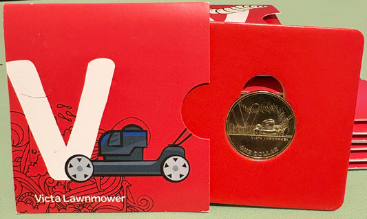 2021 $1 The Great Aussie Coin Hunt 2 - V for Victa Lawnmower