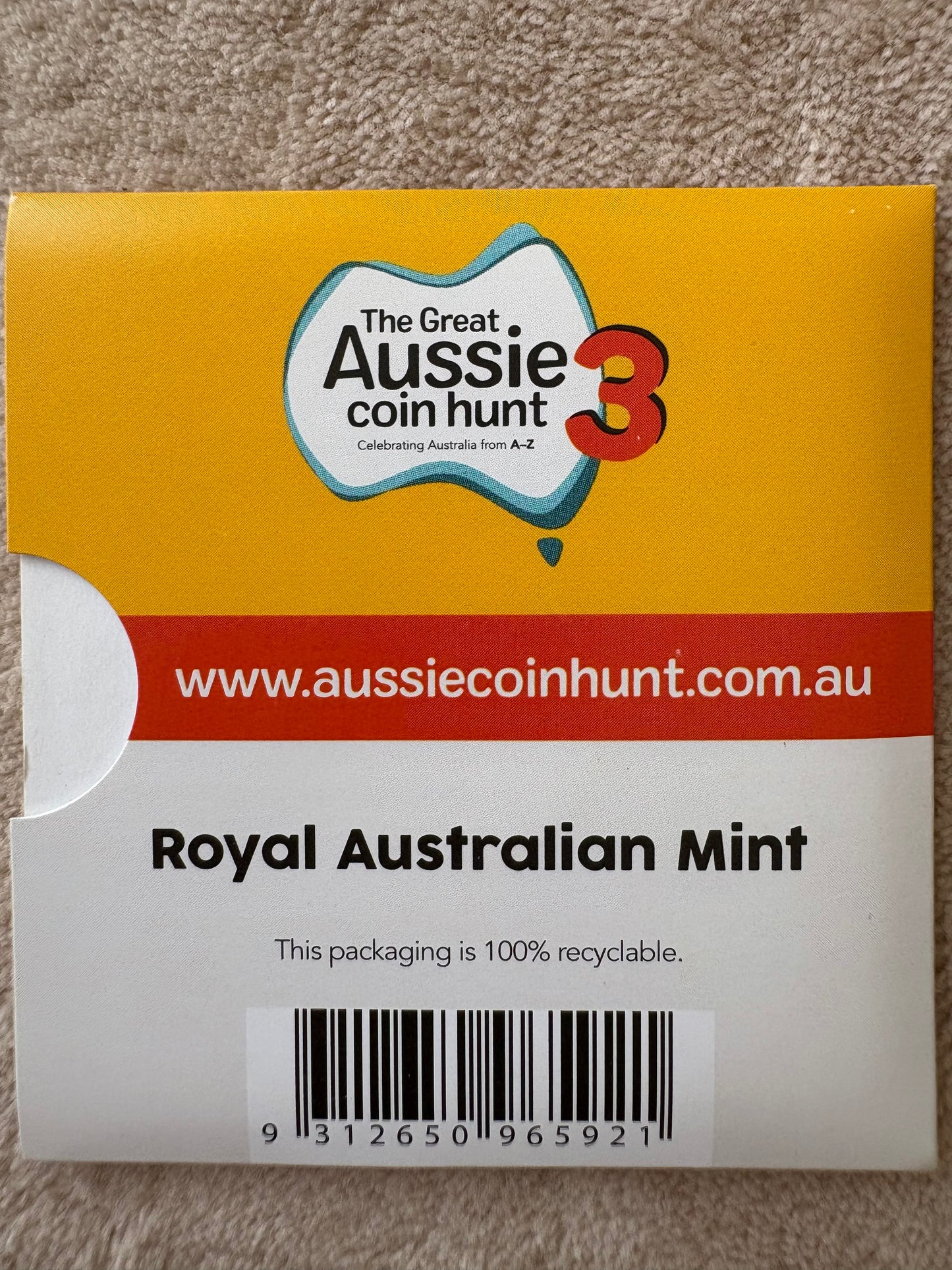 2022 $1 The Great Aussie Coin Hunt 3 - I for Irukandji Jellyfish
