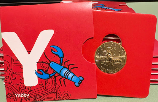 2021 $1 The Great Aussie Coin Hunt 2 - Y for Yabby