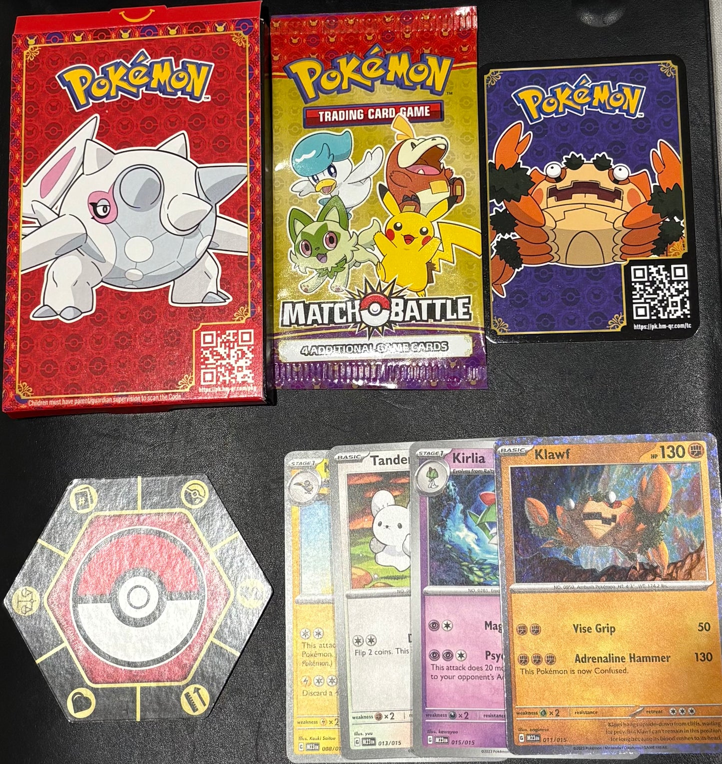 pokemon mcdonalds cards 2023 2023 Pokémon TCG - McDonalds Match & Battle Pack - Cetitan A