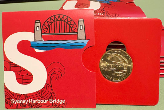 2021 $1 The Great Aussie Coin Hunt 2 - S for Sydney Harbour Bridge