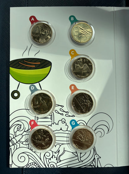 2021 A-Z Great Aussie Coin Hunt 2 - 26 Coin Set