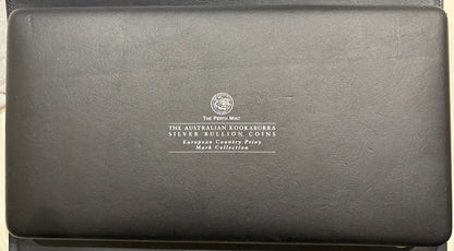 1996-1998 Australia Silver 15-Coin Set – European Country Privy Mark Collection