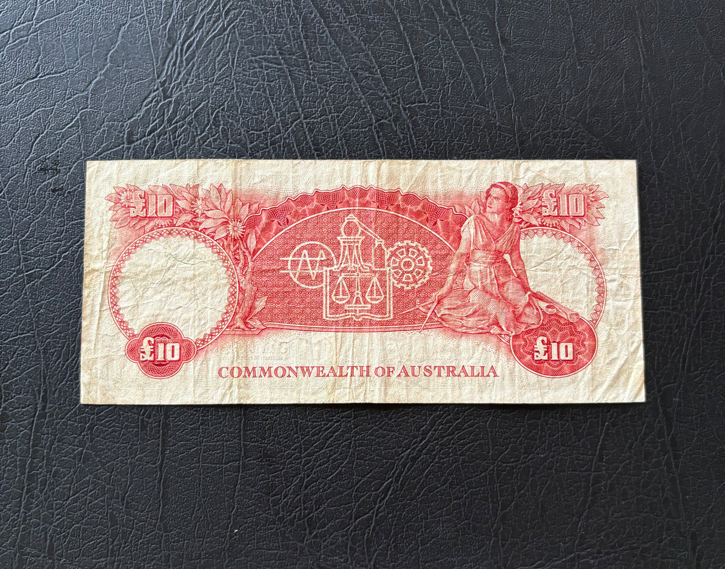1960 Australian Ten Pounds Banknote - Coombs Wilson WA50 489613