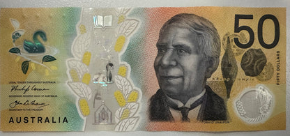 2018 $50 Polymer Note - 6 Digit Radar GI 180757757