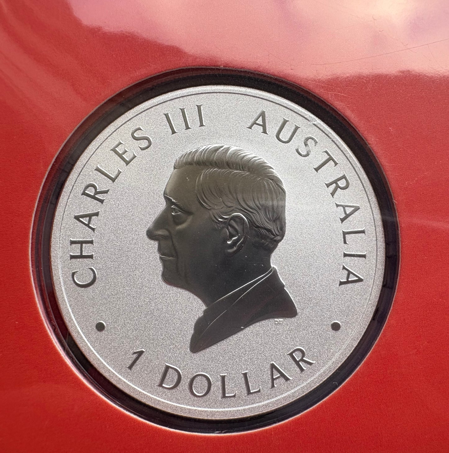 2025 Koala 1oz Silver Coloured Coin in Card ANDA Brisbane Money Expo